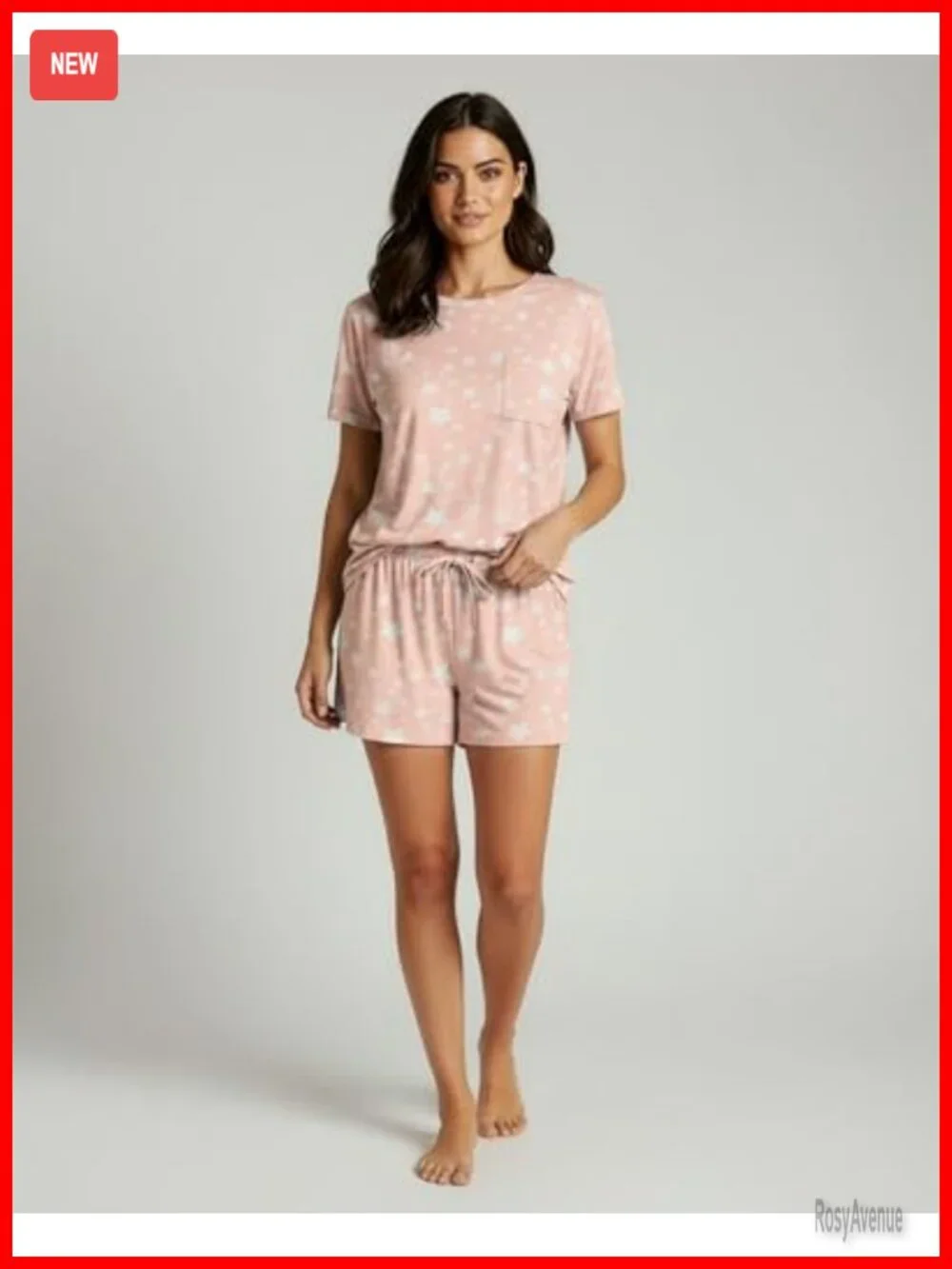 Women's Short Sleeve Pajama Short Set 2-Pack - Ultra-Soft Lightweight Lounge